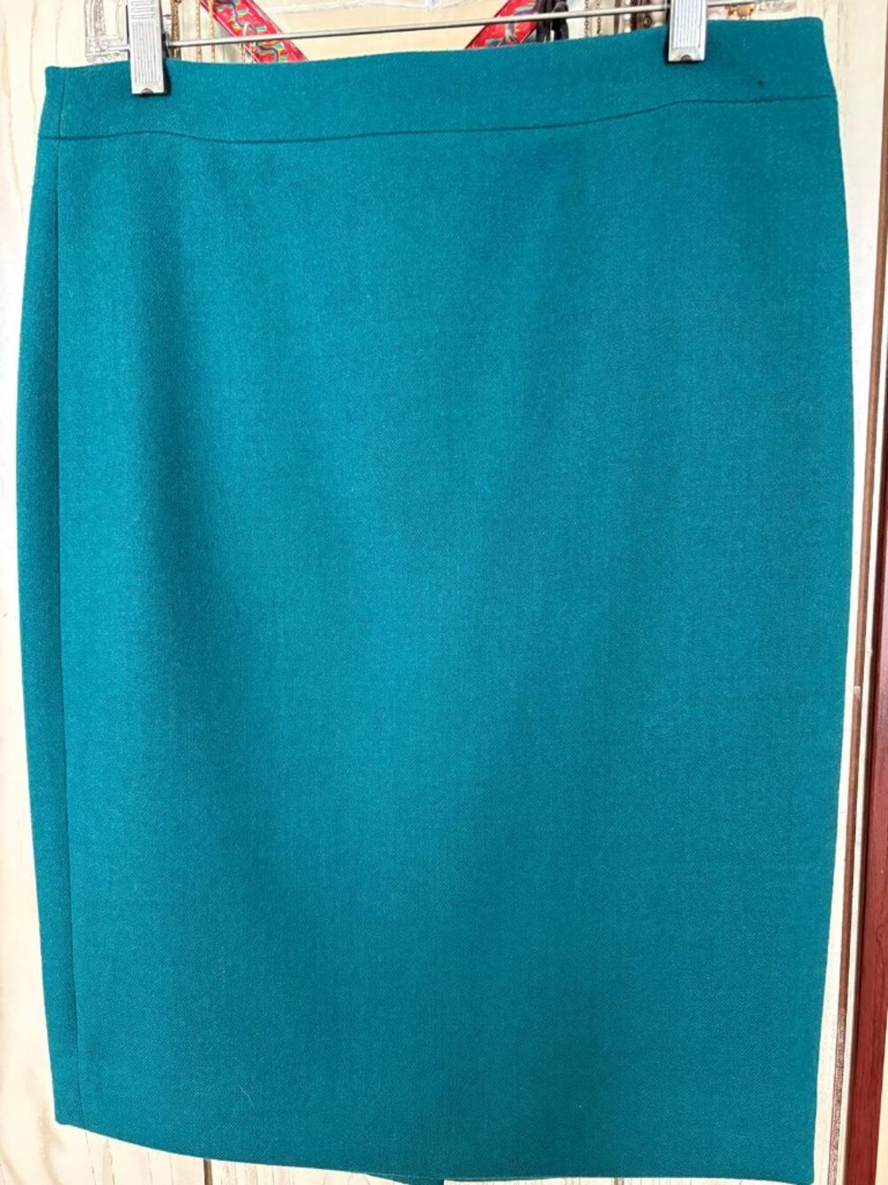 J.Crew teal no.2 Pencil skirt - never worn with tags